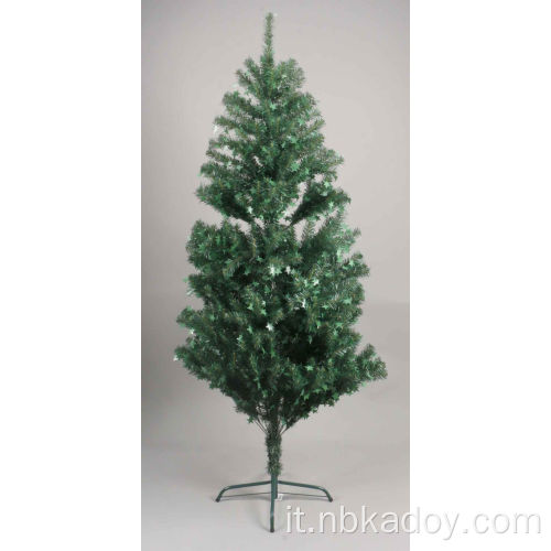 180 cm di albero di Natale a cinque punte verdi